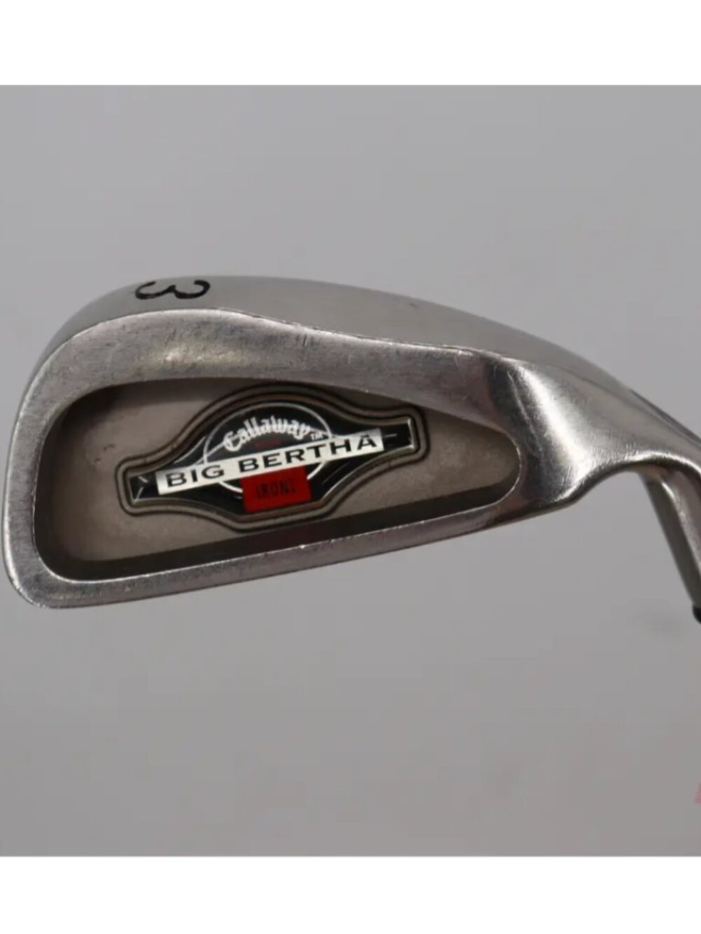 Callaway Big Berth a 3 iron.  RH